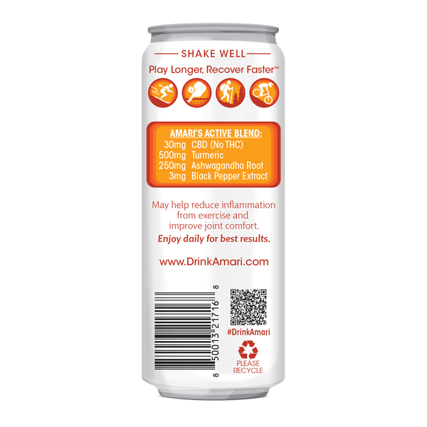 Amari Tangerine Sports Recovery Drink Benefits